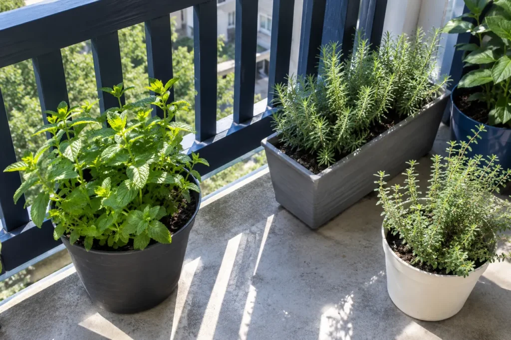 Growing herbs in pots: choose a useful first group